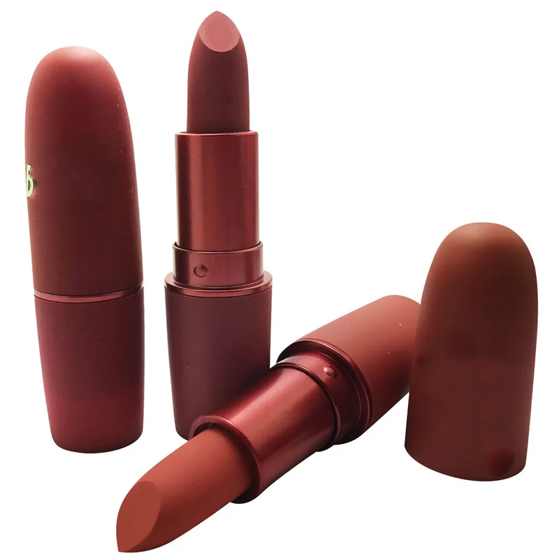 Private label high pigment waterproof bullet lipstick matte ultra velvet lipstick