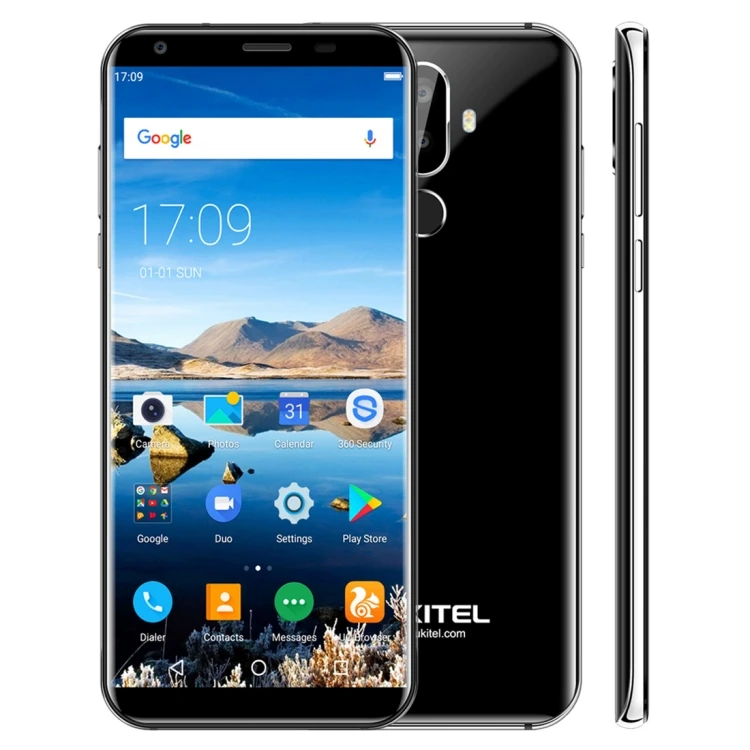 

Same Day Shipping Unlock Android 7.0 4G Phone,OUKITEL K5 with RAM2GB ROM16GB,3 Camera 8MP,Fingerprint Id,5.7 inch 1440x720P, Black;blue;white