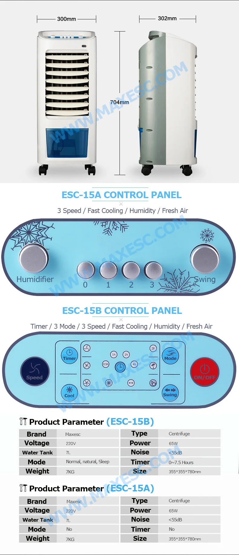 High Efficient Cooling Low Power Consumption Air Cooler Buy High