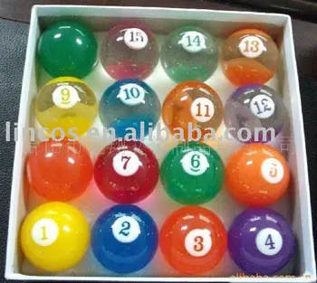 Crystal Billiard Balls - Buy Crystal Billiard Balls,16 Billiard Cue ...