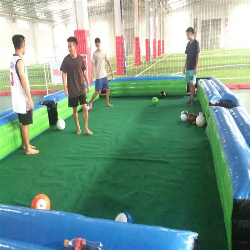 

Indoor & outdoor game snookball inflatable table /inflatable billiard table for sale, Various