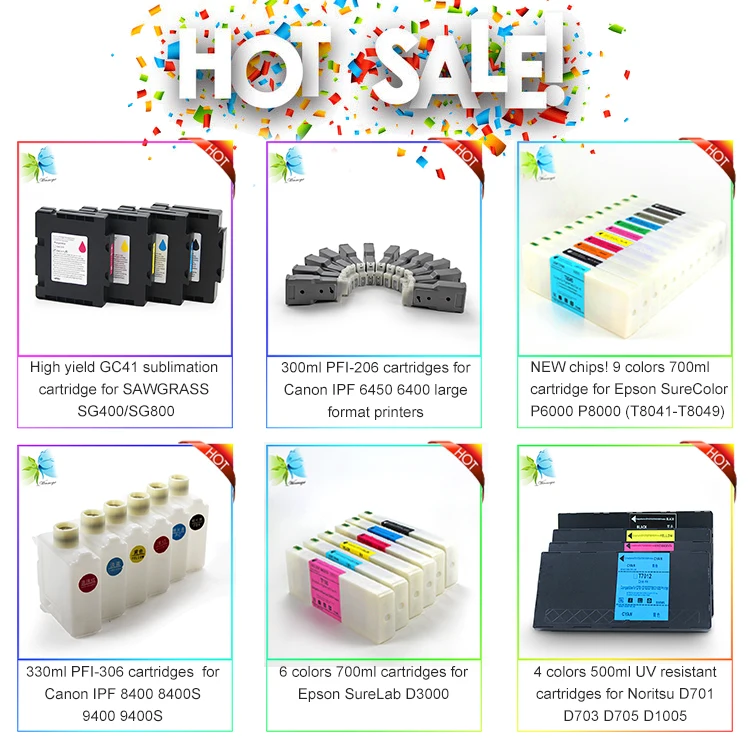 Bulk Ciss Ink Cartridge For Epson Surecolor Sc T3270 T5270 T7270 Buy