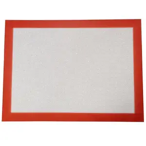 Image of FDA Safe Amazing Quality 16"X 12" Silicone Baking Mat Non Stick Reusable Sheet
