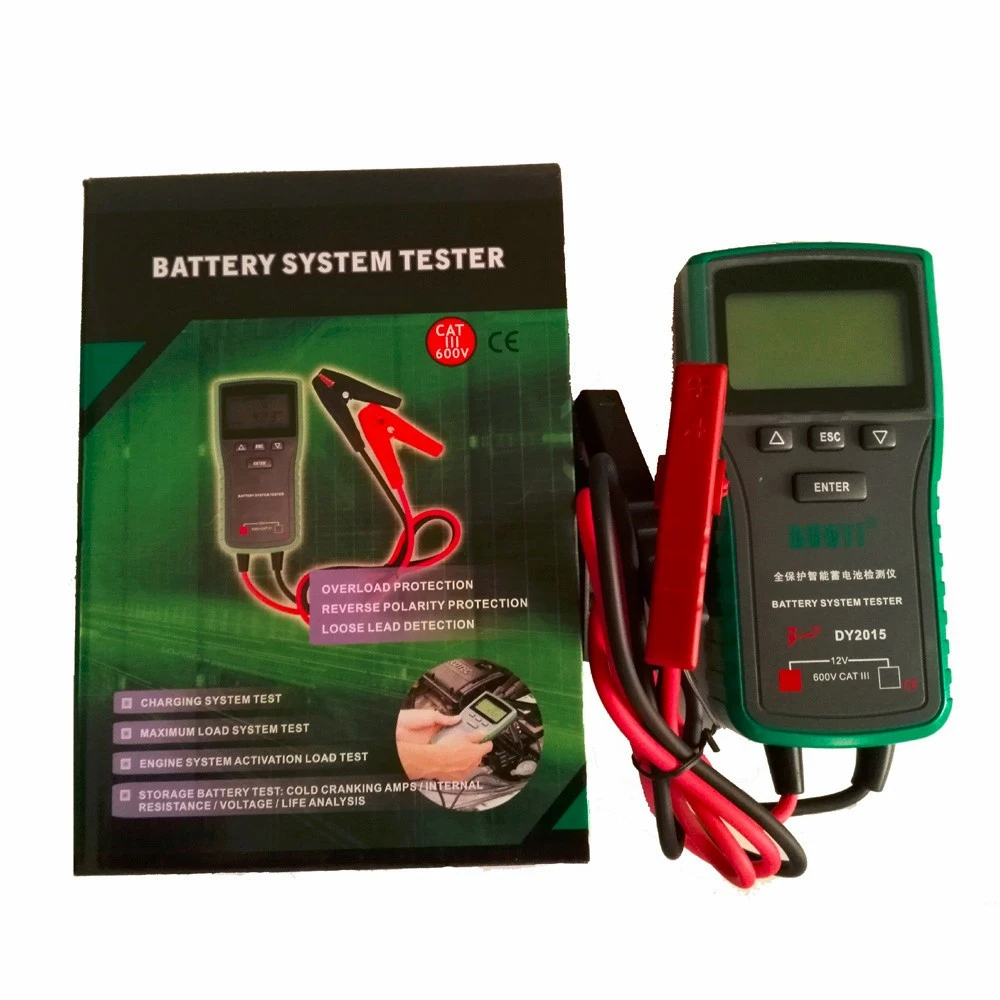 Dy2015 12v Car Auto Cca Battery System Tester Capacity Electronic Load