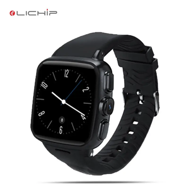 

LICHIP L151 wrist wifi 3G gps t card gt98 x01 wearable smartwatch android 5.1 4.4 wear smart watch, Black;silver