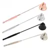 Stainless Steel Candle Wick Snuffer Flame Trimmer Bell Shaped Oil Lamp Cutter Extinguisher