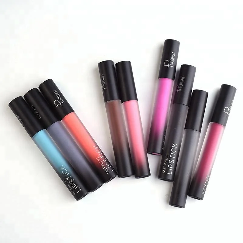 

26 Colors Liquid Lipstick Private Label Matte Lipgloss Cosmetics