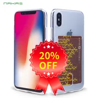 

2019 2in1 tpu for iphones 8 plus cases for iphone x oem for iphone xs case card holder