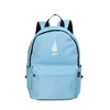 Multi-functional Student School Backpack Waterproof Blue Bags