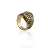 DS Wholesale Men's Jewelry Vintage Nordic Warriors Odin Symbol Viking Ring Hot Sale