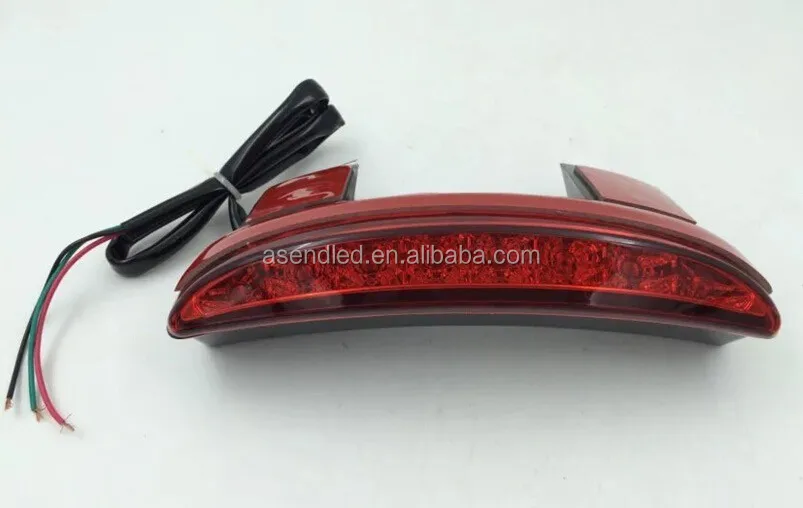 Smoke Chopped Fender Edge Led Tail Light Turn Signals For Harley Sportster Xl883 Buy Chopped 1845