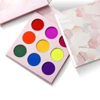 

New product ideas 2019 cosmetics makeup 9 color neon eyeshadow palette private label eyeshadow