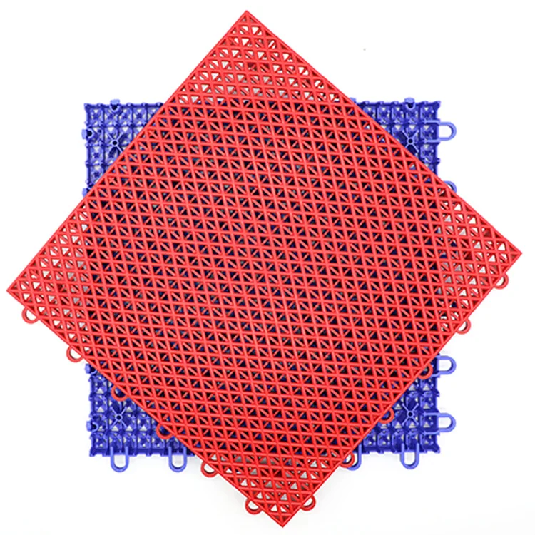 
china supplier wholesale portable basketball sports court pp outdoor flooring 