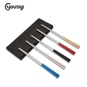Image of Wholesale Engraved Personalized Bulk Sample Free Reusable Chpsticks,Branded Chopstick for Sushi
