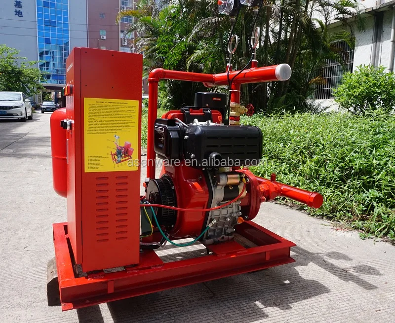NFPA20 Booster Diesel Engine, Electric, Jockey Fire Fighting Water Pump Manufacturers