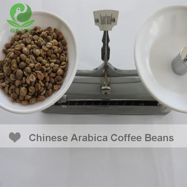 
YUNNAN Arabica coffee beans raw coffee bean 