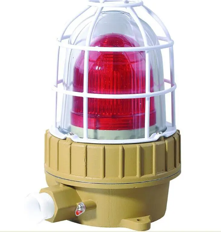 Security Alarming Strobo Warning Light Signal Beacon Yellow Industry Level