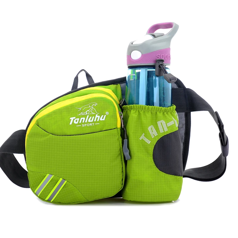 

Custom Waterproof Ripstop Nylon Waist Pack, Multi Colors Fanny Pack Waist Bag With Water Bottle Holder, Customized color