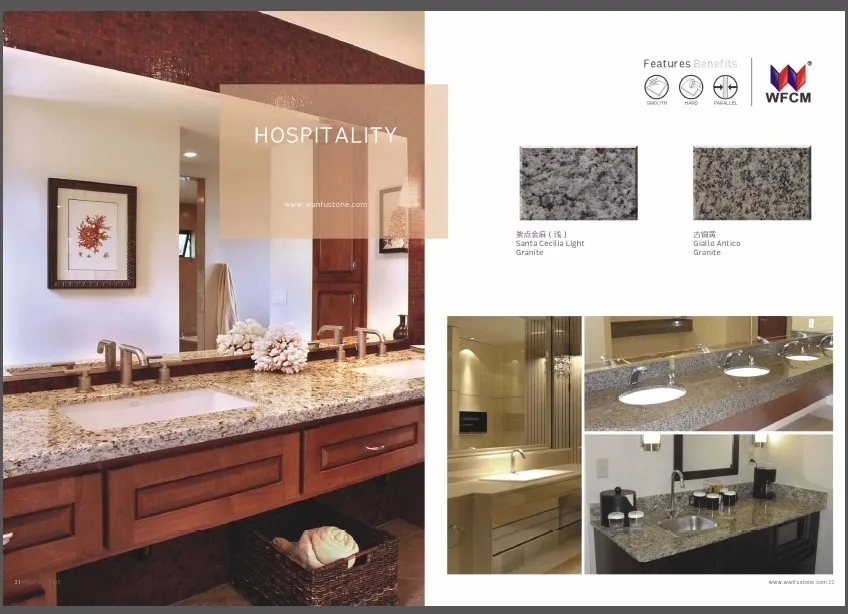 Banjo Style Natural Stone Granite Bathroom Vanity Countertop Buy