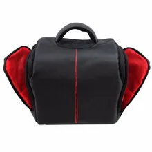 Shoulder Waterproof DSLR SLR Carry Case For Canon Nikon Backpack Camera Bag Free Shipping