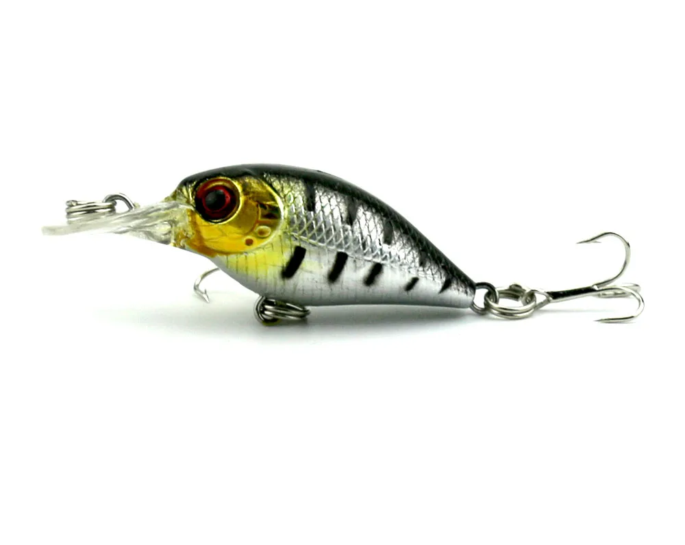 

Hengjia 50mm 4.4g hard body bait crankbait fishing lure minnow pencil bait fishing lure, 8 available colors to choose