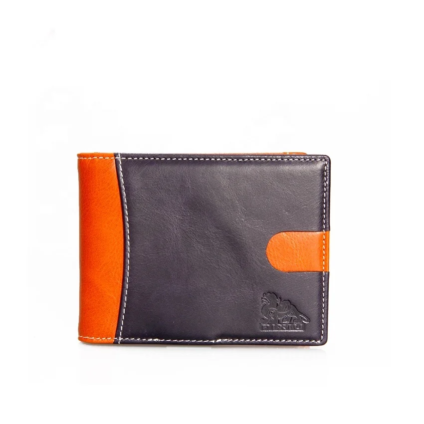 

Grade One Money Hold wallet Genuine Leather Rfid Blocking money Clip Wallet for Men, Can be customized