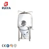 Beer Fermenting Carbonation Stone Conical Jacket Fermenter Unitank