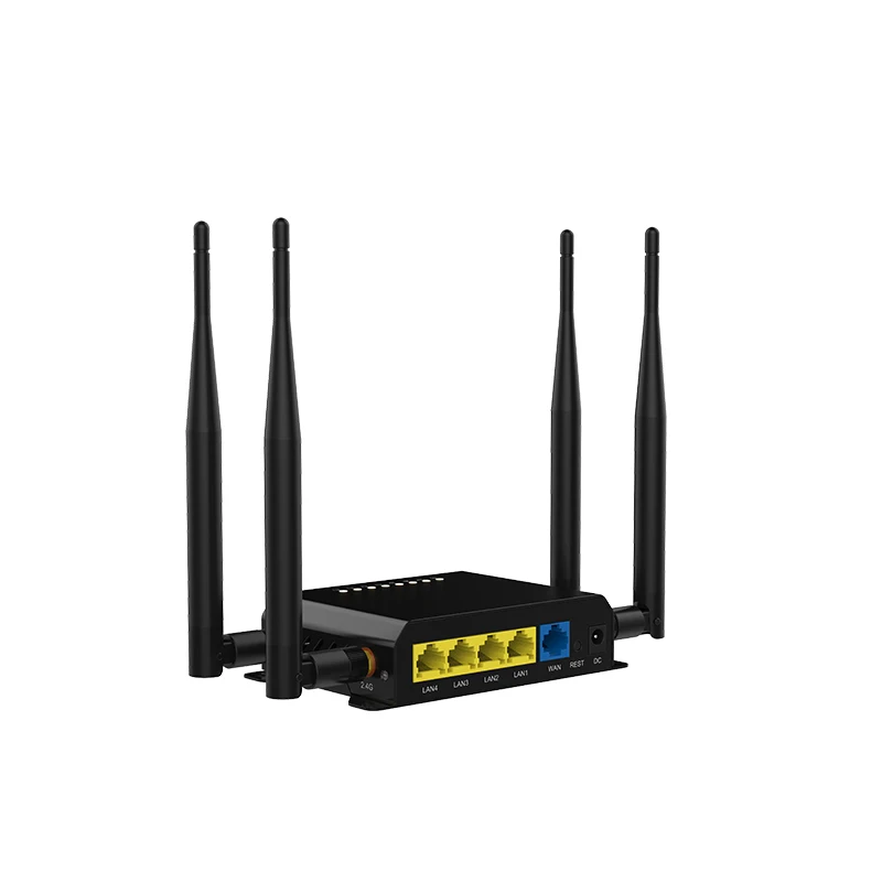 

Stable Performance 300Mpbs OpenWRT Mini PCI-E 4G LTE Modem Wireless Smart WiFi 4G Router, Black
