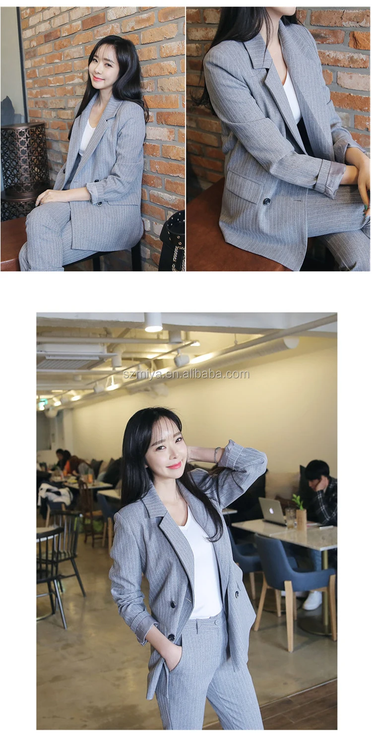 2020 Offre Spéciale Mode À Manches Longues 2 Pièces Femmes Costumes D