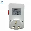 wholesale high quality 3 pin switched socket 24h auto plug mechanical timer