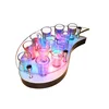 acrylic led lighted liquor shelf bar wine bottles holder acrylic wine display