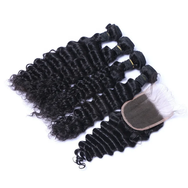 

Highknight 100% Virgin Brazilian Human Weft Hair Lace Closure Cheap Human Hair 4*4 Closure