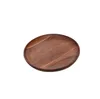 Nordic beech wood bread tray rectangular solid wood dinner , plate wooden round fruit tray tableware