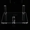 Sets Clear Acrylic Sphere Stands Crystal Ball Holder Acrylic Fossils Minerals Display Rock Stand