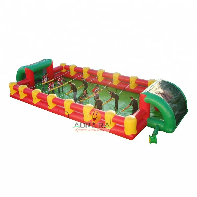 

inflatable human foosball inflatable foosball table court inflatable foosball football field, Customized