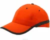 6 panel metal eyelets neon orange reflective with stripe safe cap