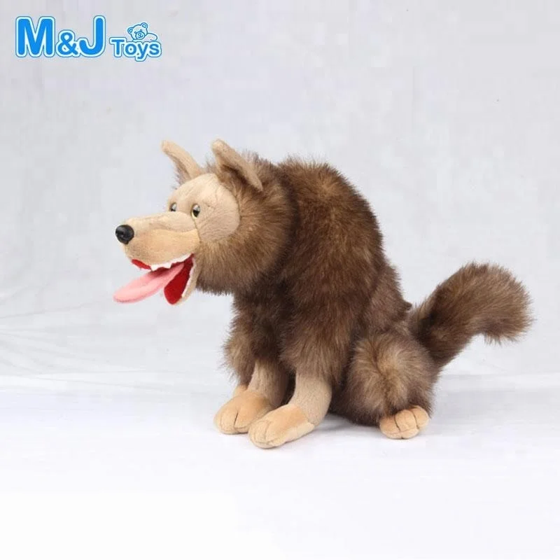 stuffed coyote toy
