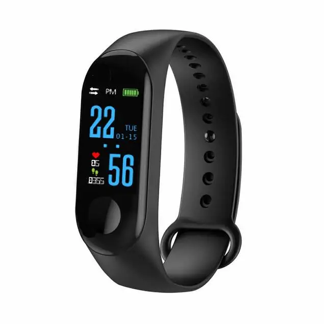 M3 Smart Bracelet Blood Pressure Fitness Tracker Heart Rate Monitor Smart Band Sport For Android IOS