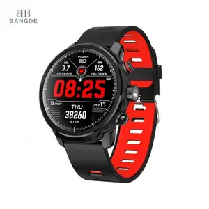 L5 Smart Watch Round Screen Heart Rate Monitor