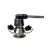 sanitary stainless steel clamped aseptic sample valve