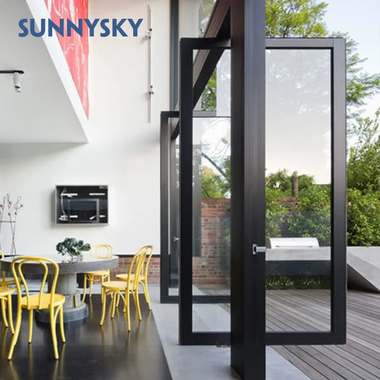 Miamidade County Approved Aluminum Glass French Pivot Miamidade County Approved Aluminum Glass French Pivot