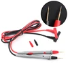 1 Pair Silicone wire Pen Universal Probe Test Leads Pin for Digital Multimeter Needle Tip Multi Meter Tester Probe 20A 1000V NEW