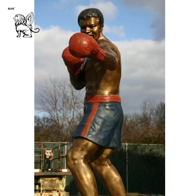 life size boxer statue