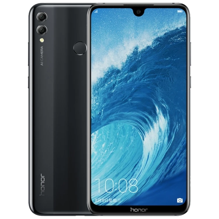 

Huawei Honor 8X Max, 4GB+128GB China Version, Dual Back Cameras Battery Fingerprint Identification 7.12 inch Support Google Play