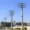 transmission for electric equipment/galvanized high voltage electric steel pipe pole transmission tower