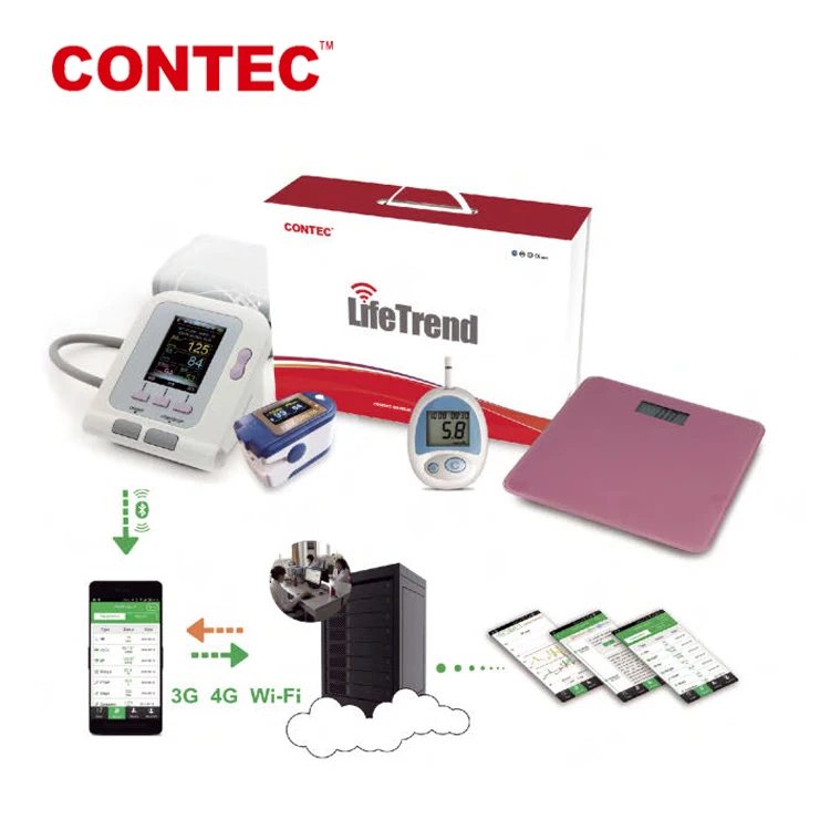 CONTEC China telemedicine manufacturer bt medical devices (oximeter +baby thermometer bt+so on)