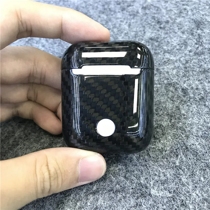 Factory price real carbon fiber slim Case for AirPod Shock Proof Protective Cover