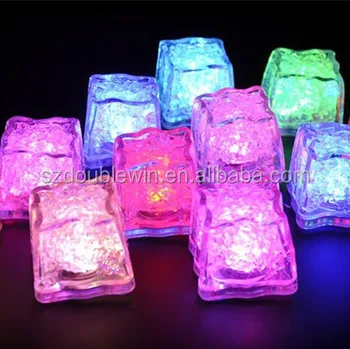 led flashing ice cubes