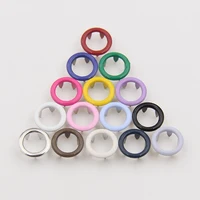 

garments accessories colored brass ring Prong Snap Fastener Button