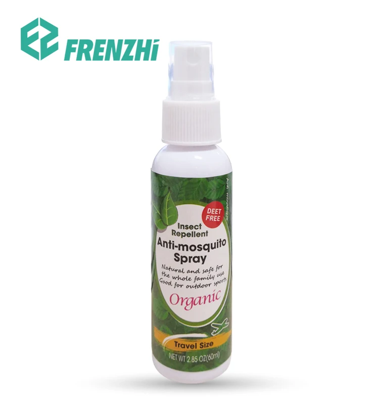 
Best all essential oil eco friendly anti mosquito spray insect repellent spray for baby FZ04 